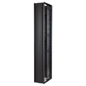 APC ValueLine Vertical Cable Manag 2 and 4 Post Racks 84p H X 12inch W Double-Sided with Doors