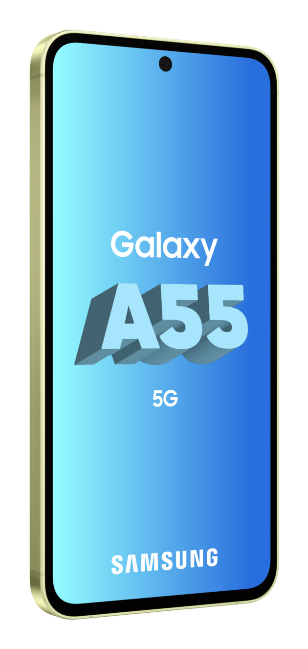Samsung A556 Galaxy A55 5G (Double Sim - 6.6", 128 Go, 8 Go RAM) Jaune