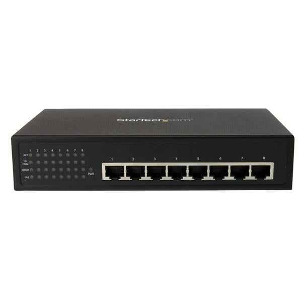 8 Port Industrial Gigabit PoE+Switch