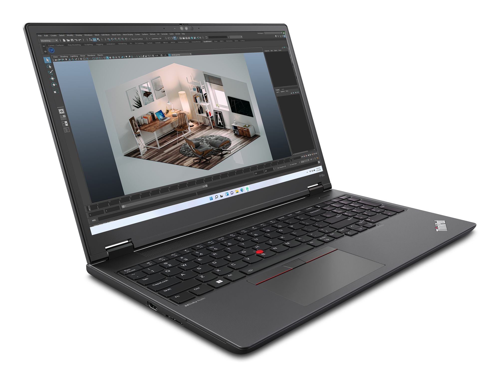 LENOVO ThinkPad - P16v - G2 - 16p WUXGA - Intel Core Ultra 7 165H - W11Pro - 32Go RAM - 1To SSD - RTX 2000 Ada 8Go
