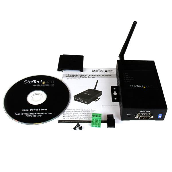 Serial industrial converter to IP