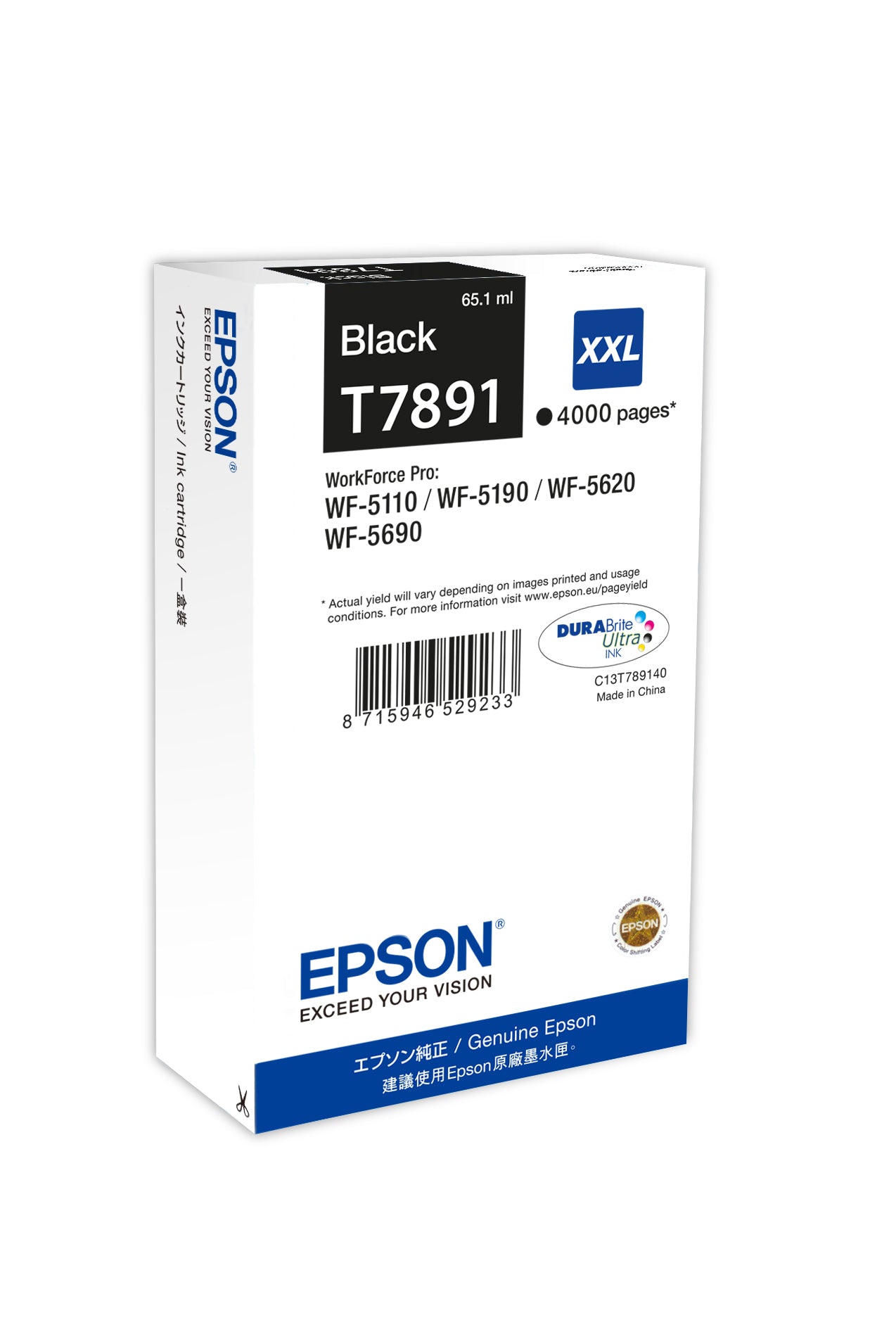 Ink/T789 DURABrite Ultra 65.1ml BK