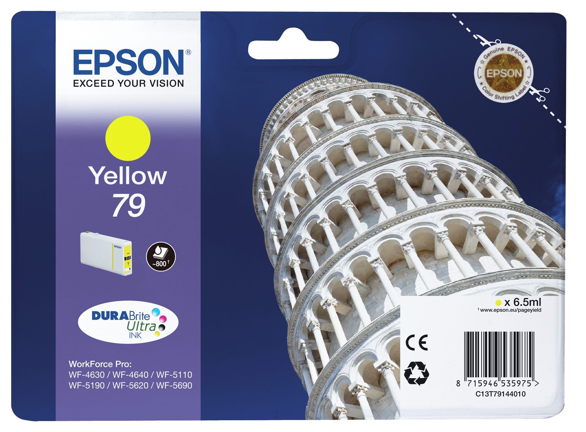 Ink/79 Tower of Pisa 6.5ml YL