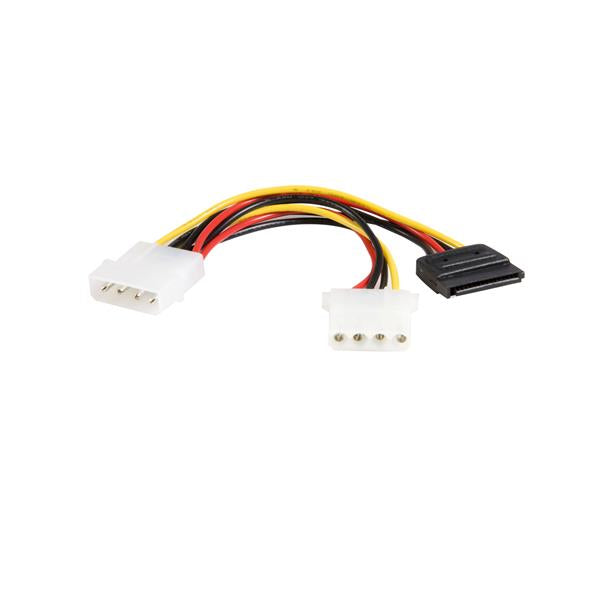 LP4 to LP4 SATA Power Y Cable Adapter