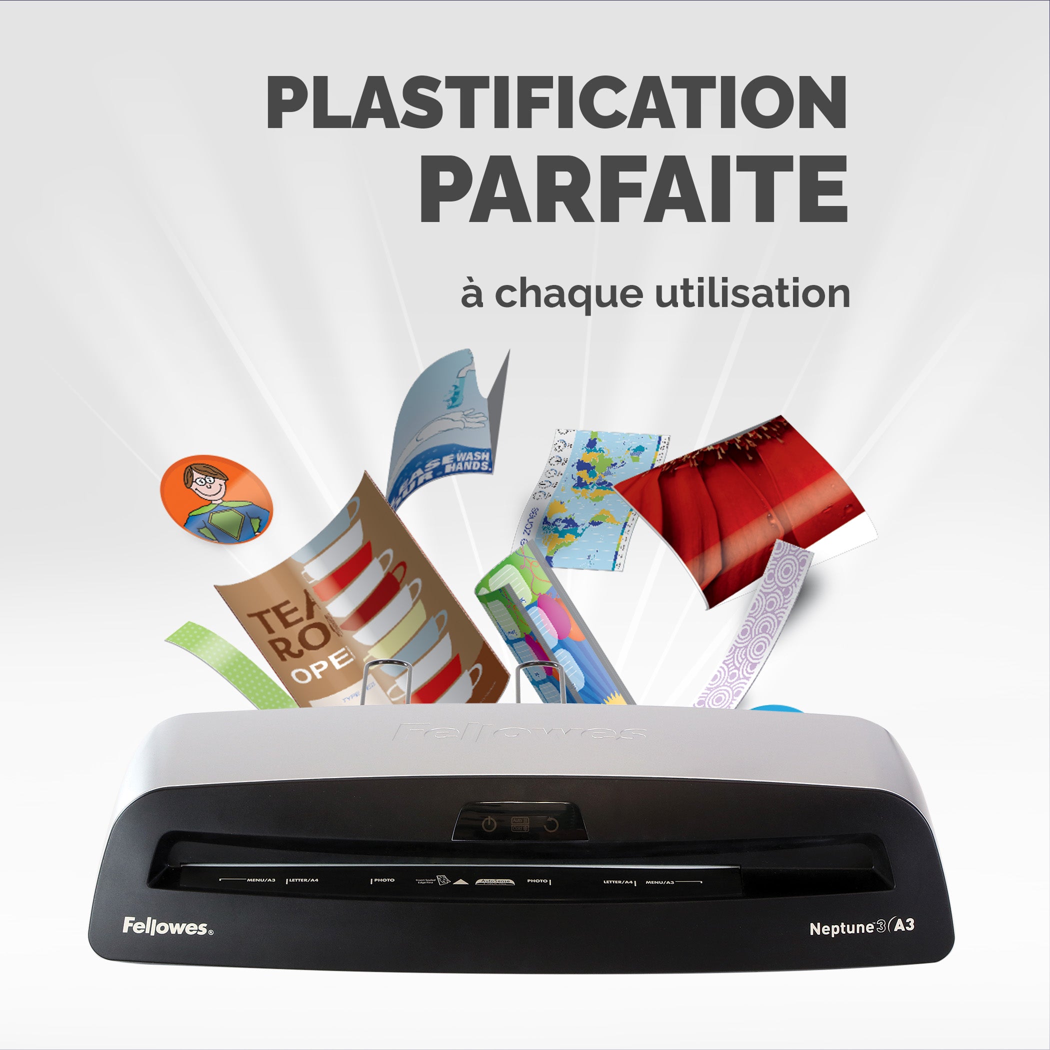 FELLOWES NEPTUNE 3 A3 PLASTIFIEUSE 230V EU