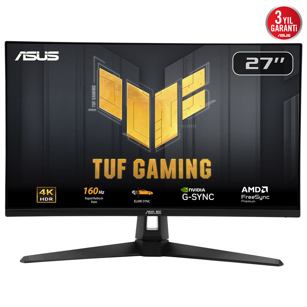 "ASUS TUF Gaming VG27UQ1A écran plat de PC 68,6 cm (27"") 3840 x 2160 pixels 4K Ultra HD LCD Noir"
