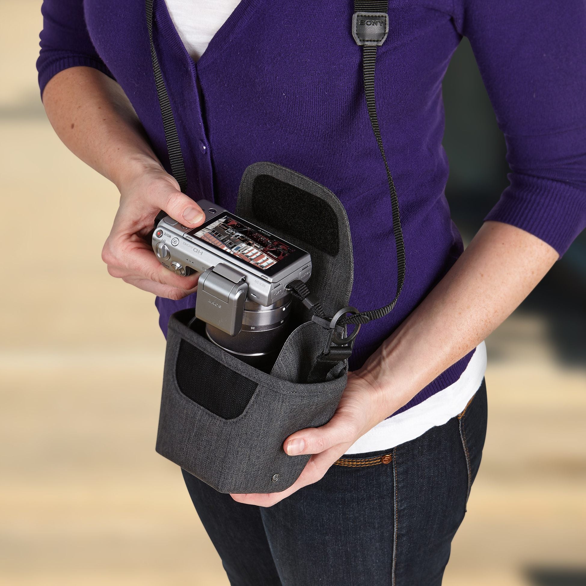 Reflexion Fitted CSC Holster Anthracite