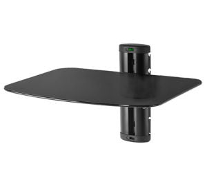 Av Wall Shelf Single W/Glass