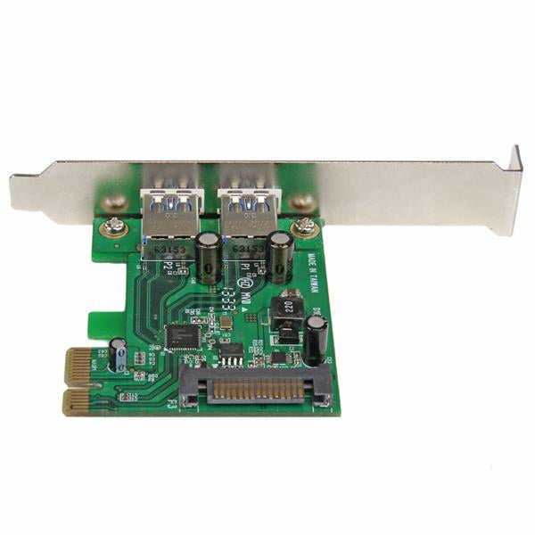 2 Port PCIe USB 3.0 Card Adapter w/UASP