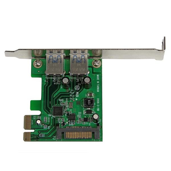 2 Port PCIe USB 3.0 Card Adapter w/UASP