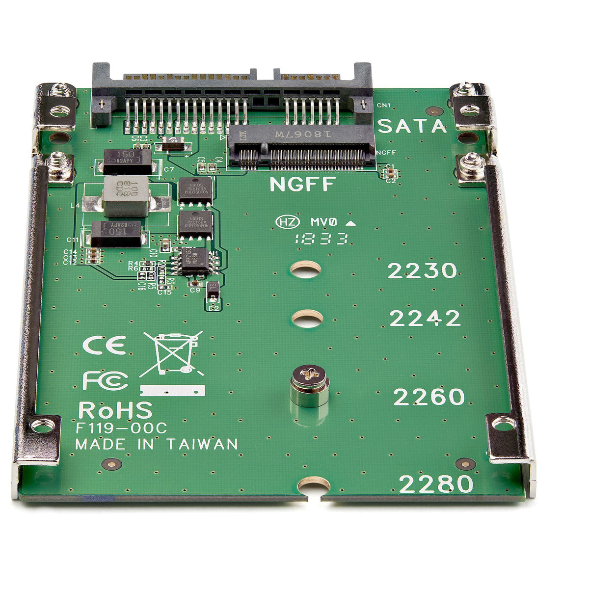 M.2 NGFF SSD to SATA Adapter Converter