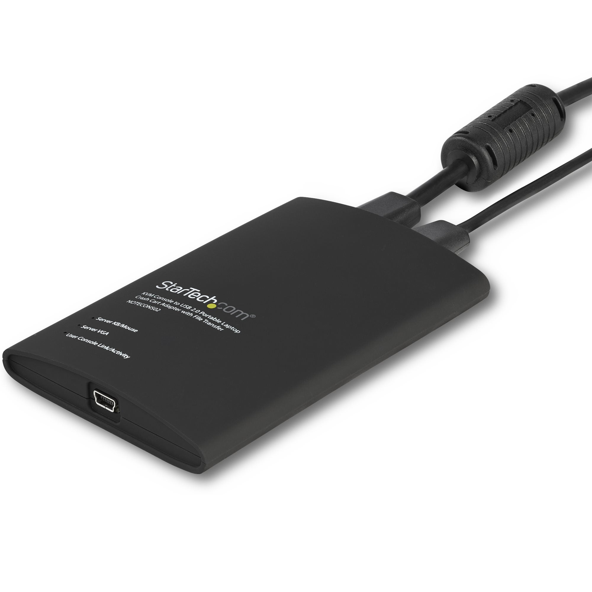 KVM Portable Crash Cart w/File Transfer