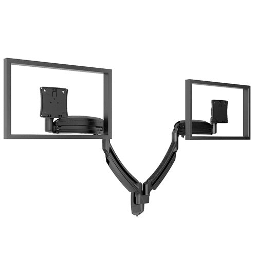 Chief KONTOUR K1 SERIES, DUAL DISPLAY WALL MOUNT, BLK