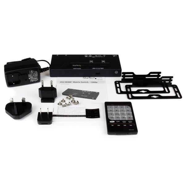 2X2 HDMI Matrix Auto Switcher 1080p