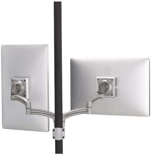 Chief K2 POLE MNT DUAL DISP DUAL 2L ARMS, SLV