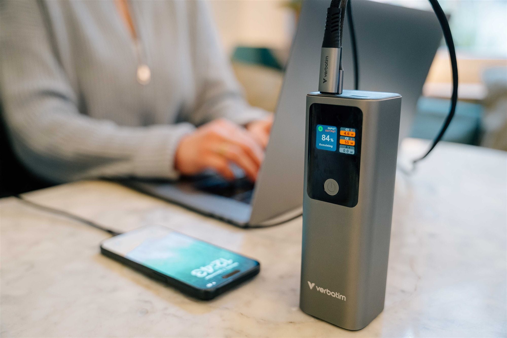 Charge ene Go Power Bank 27000mAh 183W G