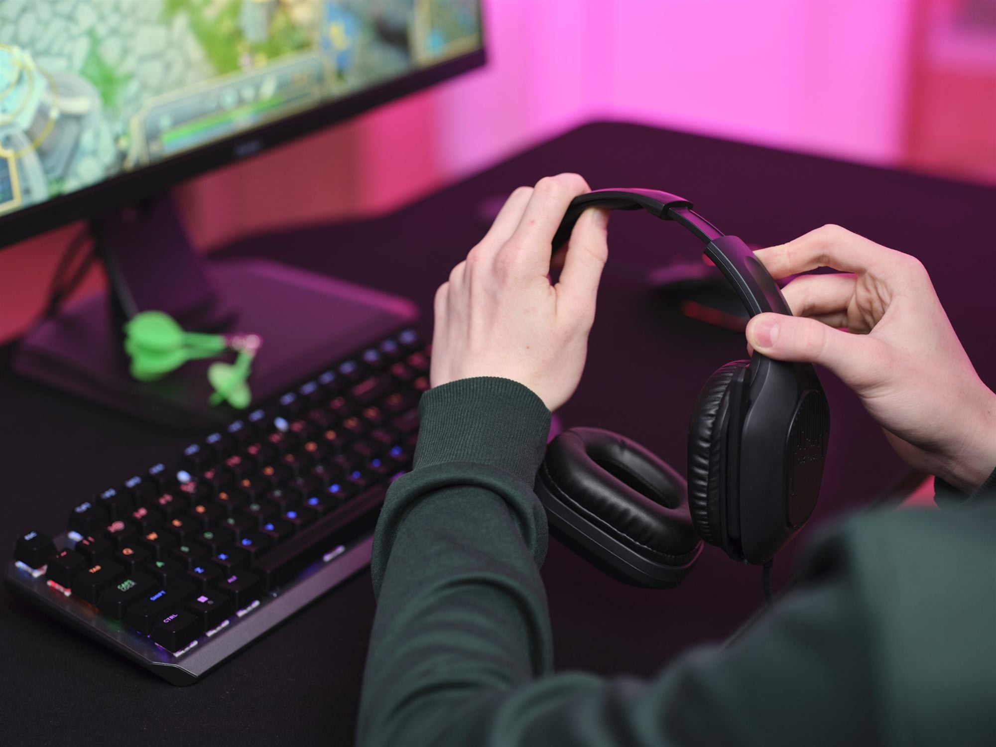 TRUST  Casque gaming ZIROX - Black