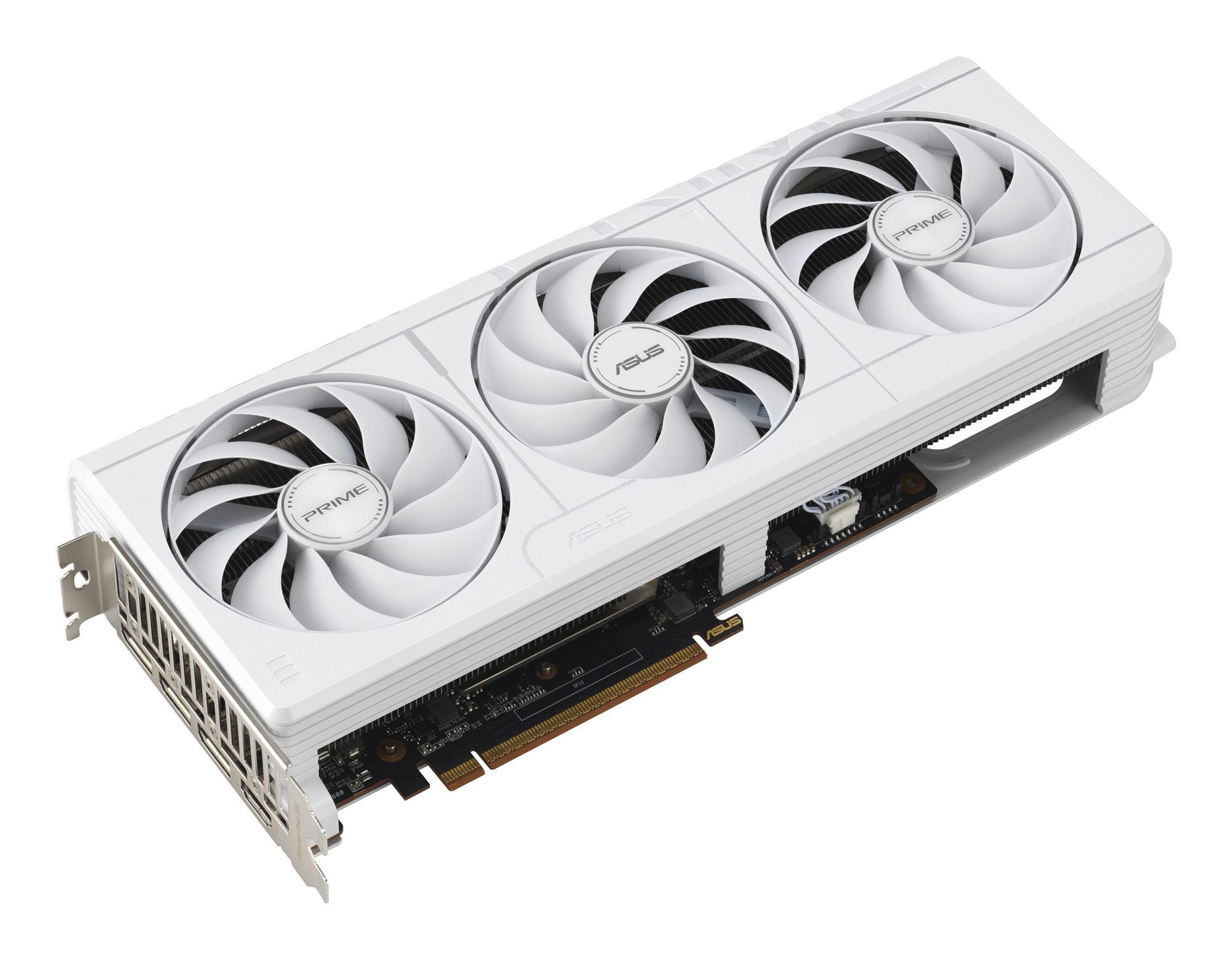 ASUS Prime Radeon RX 9070 XT White OC Edition 16Go GDDR6 Graphics Card PCIe 5.0 HDMI 2.1 DisplayPort 2.1a