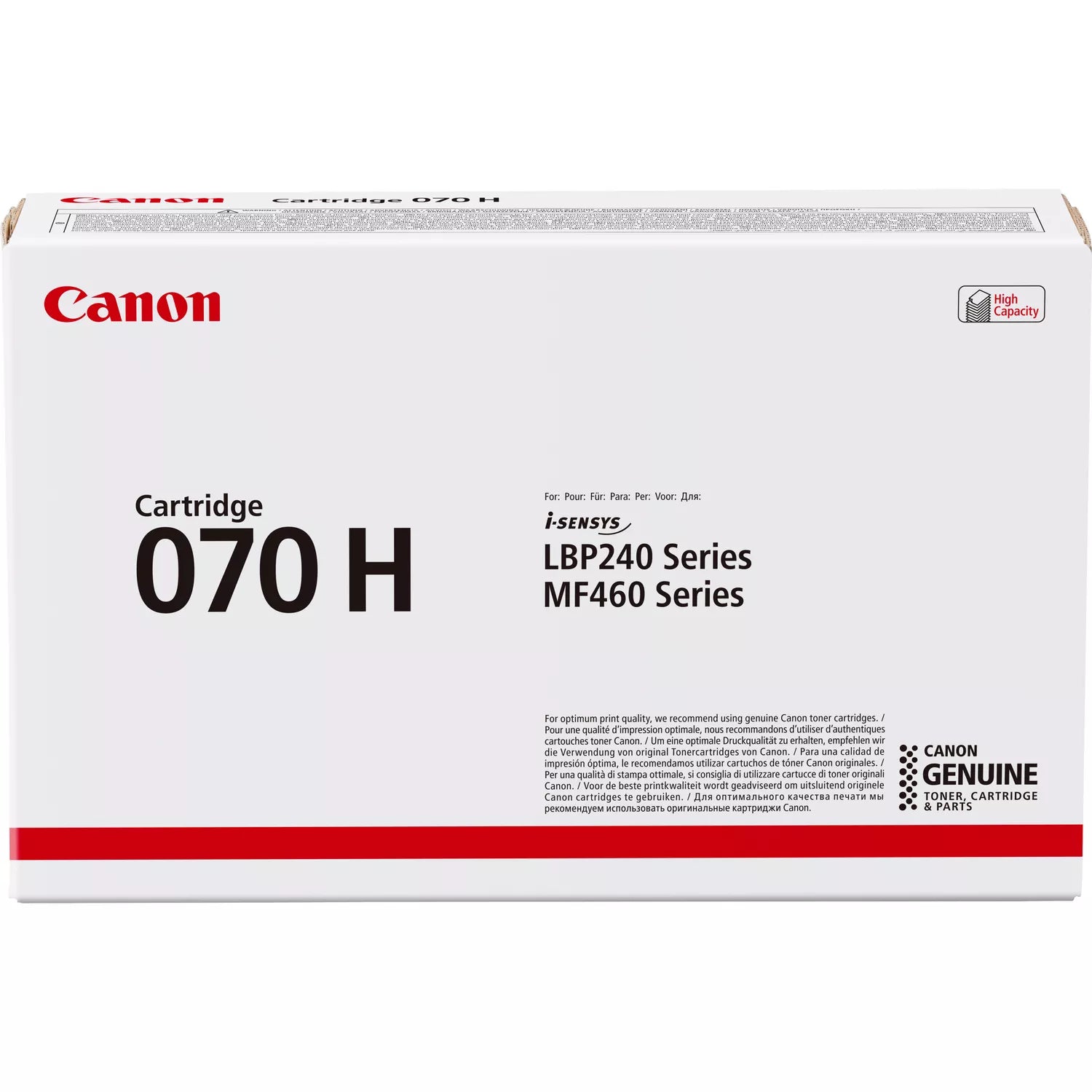 CANON Toner Cartridge 070 H