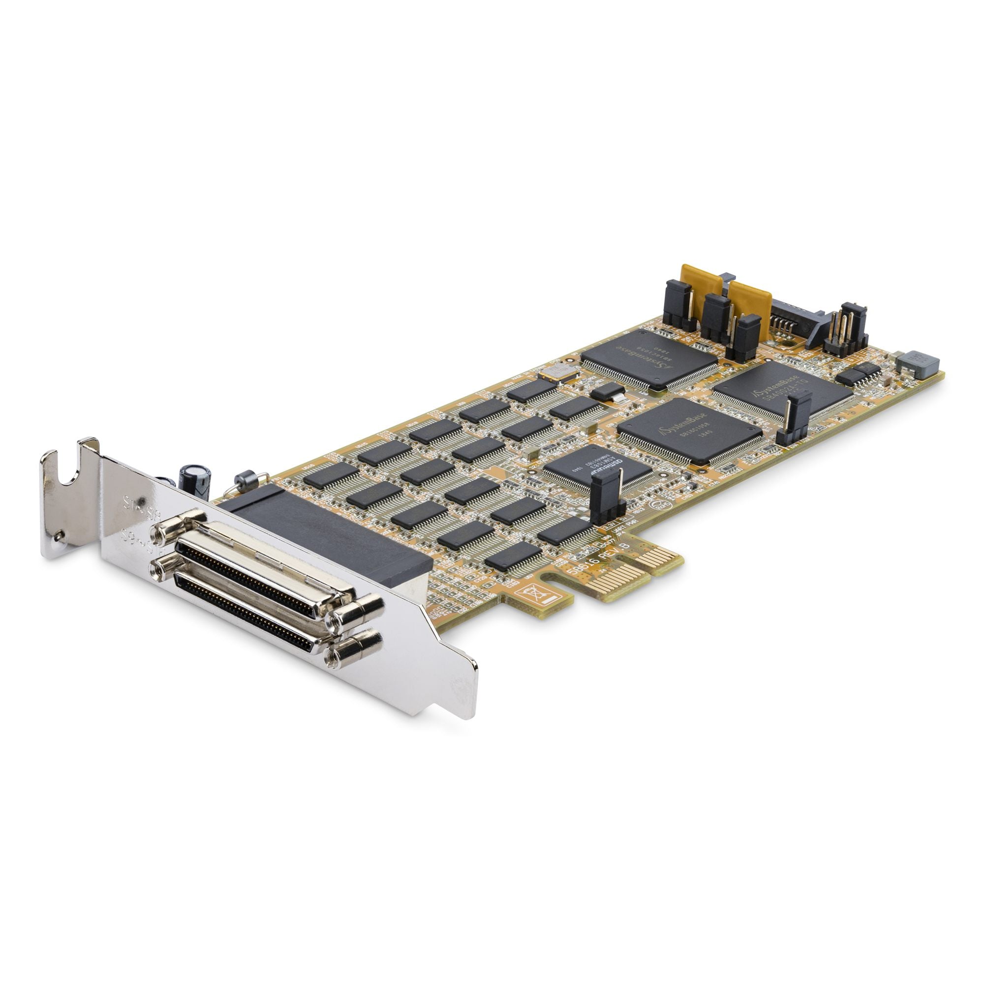 Scheda seriale 16 porte DB9 RS232 - PCIe