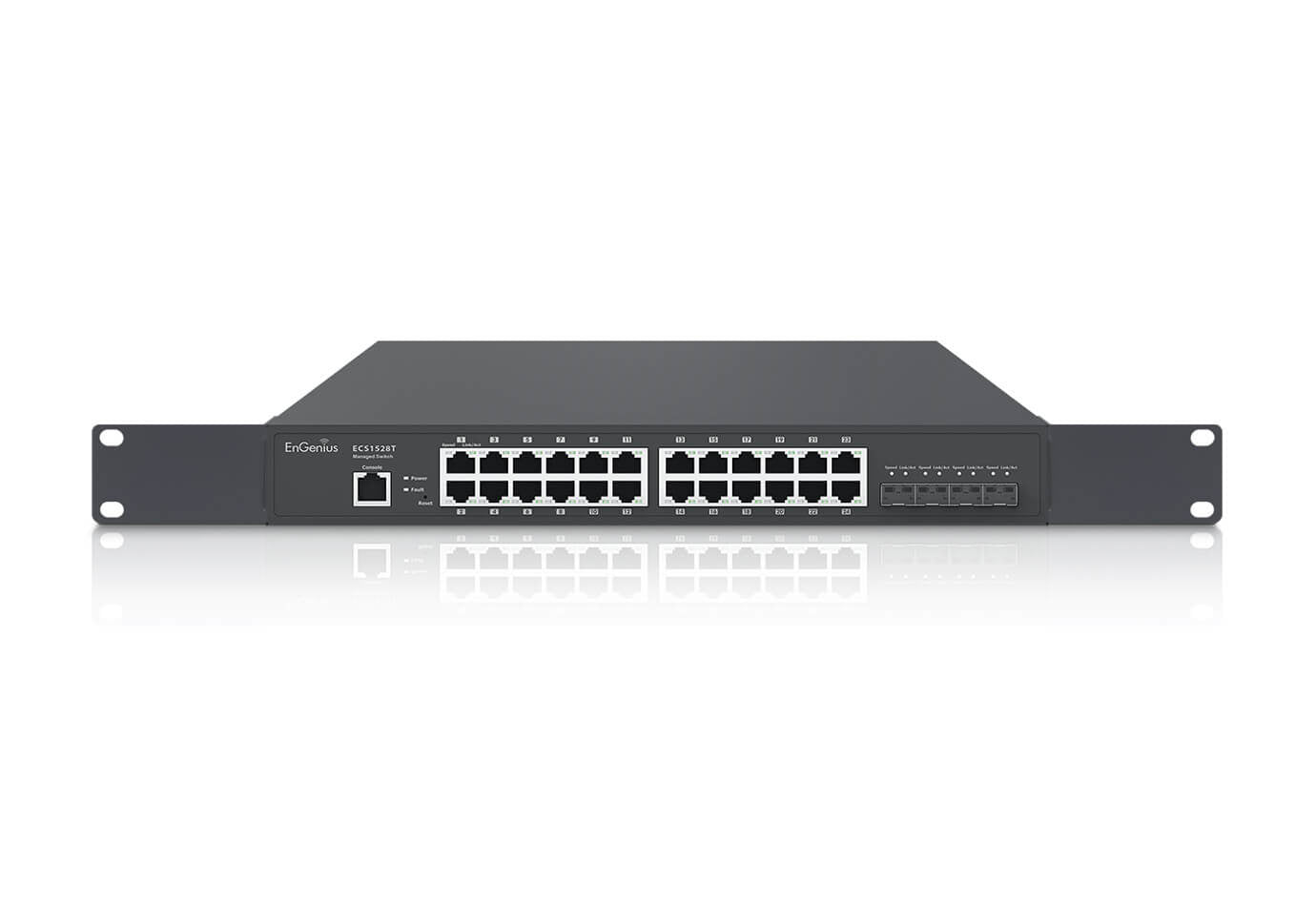 EnGenius ECS1528T Commutateur géré 24x RJ45 Gigabit, 4x SFP+, EnGenius Cloud