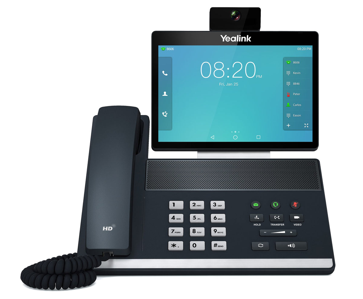 Yealink VP59 téléphone fixe Noir, Gris LCD Wifi