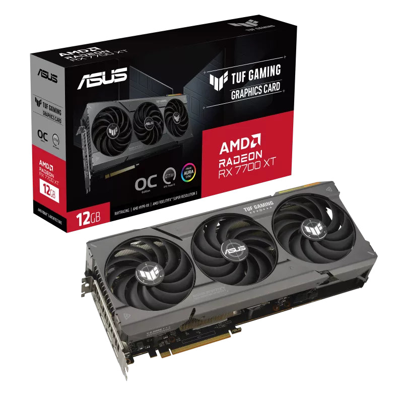 ASUS TUF RX7700XT OC 12Go GAMING