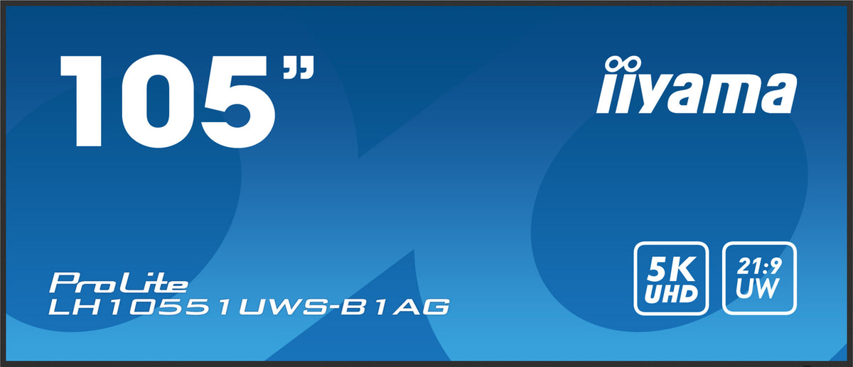 105"UW 5120x2160 UW5K IPS 1x HDMI