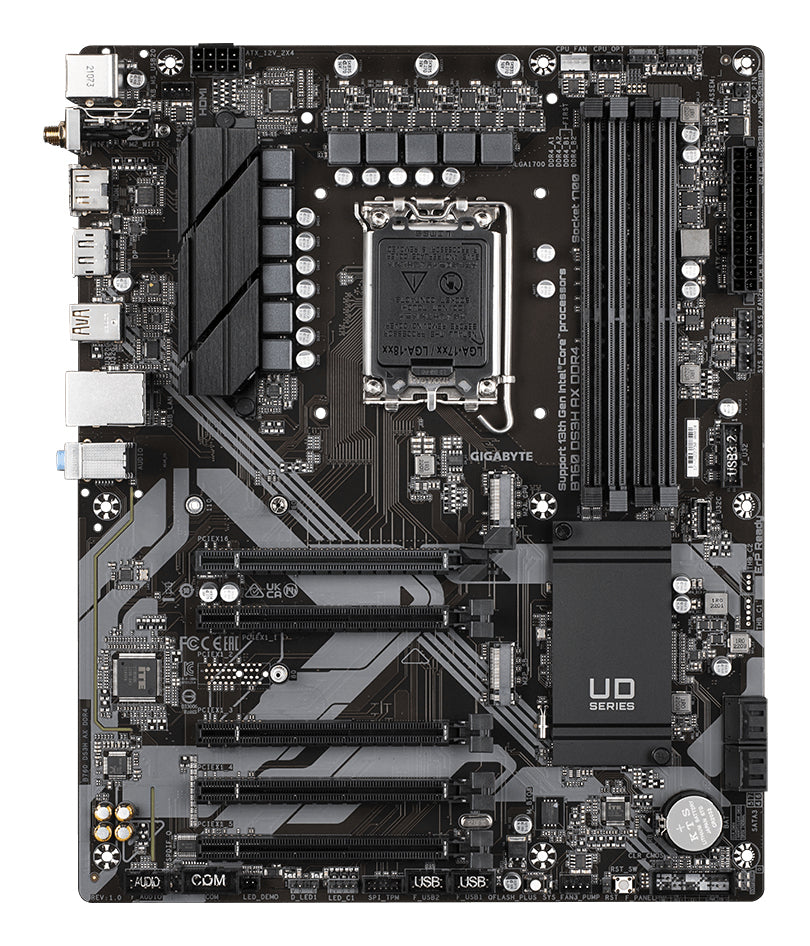 GIGABYTE B760 DS3H DDR4 carte mere Intel B760 Express LGA 1700 ATX