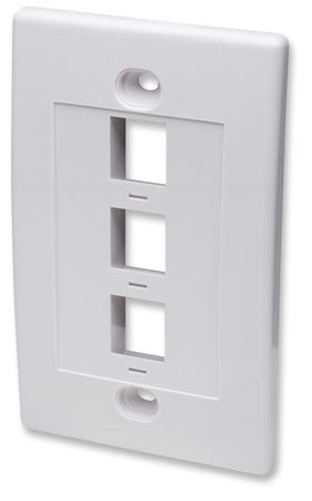 Intellinet 163309 Prise NAT avant 3x Keyst