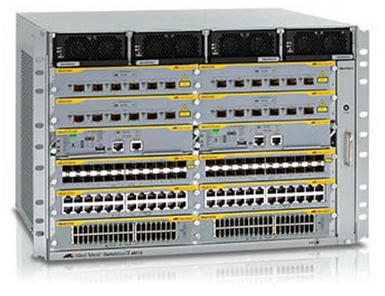 ALLIED Switchblade x8106 switch chassis 12 slot rack mount modular design Includes Fan tray