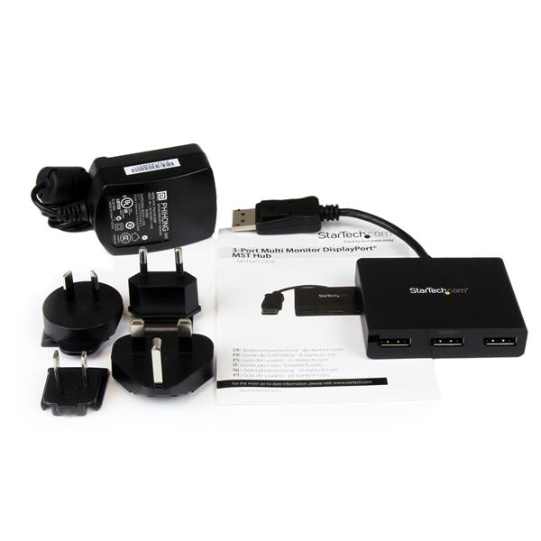 MST hub - DisplayPort to 3x DisplayPort