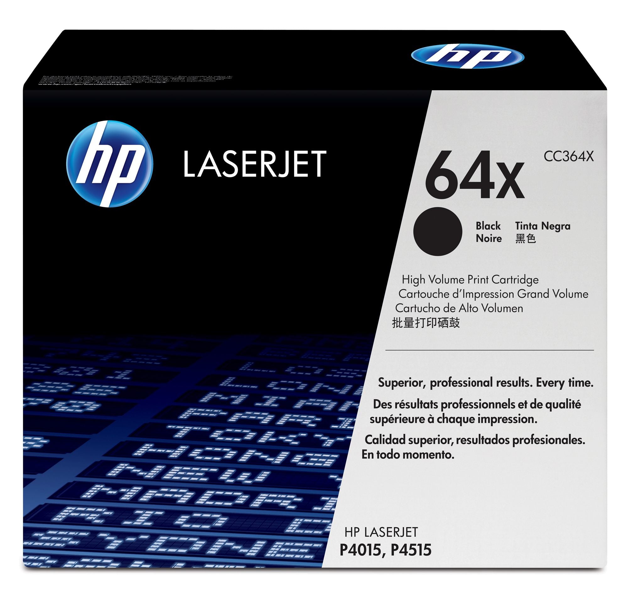 HP 64X Cartouche de toner 1 piece(s) Original Noir
