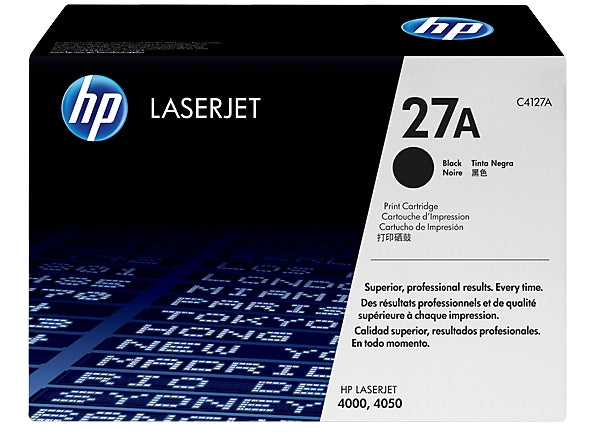 HP 27X Cartouche de toner 1 piece(s) Original Noir