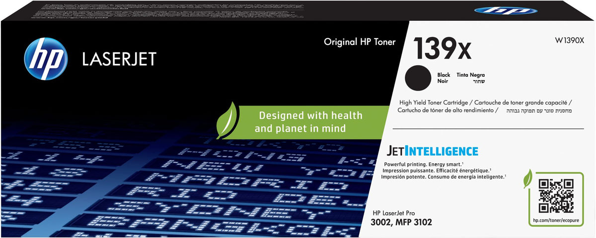 HP 139X High Yield Black Original LaserJet Toner Cartridge