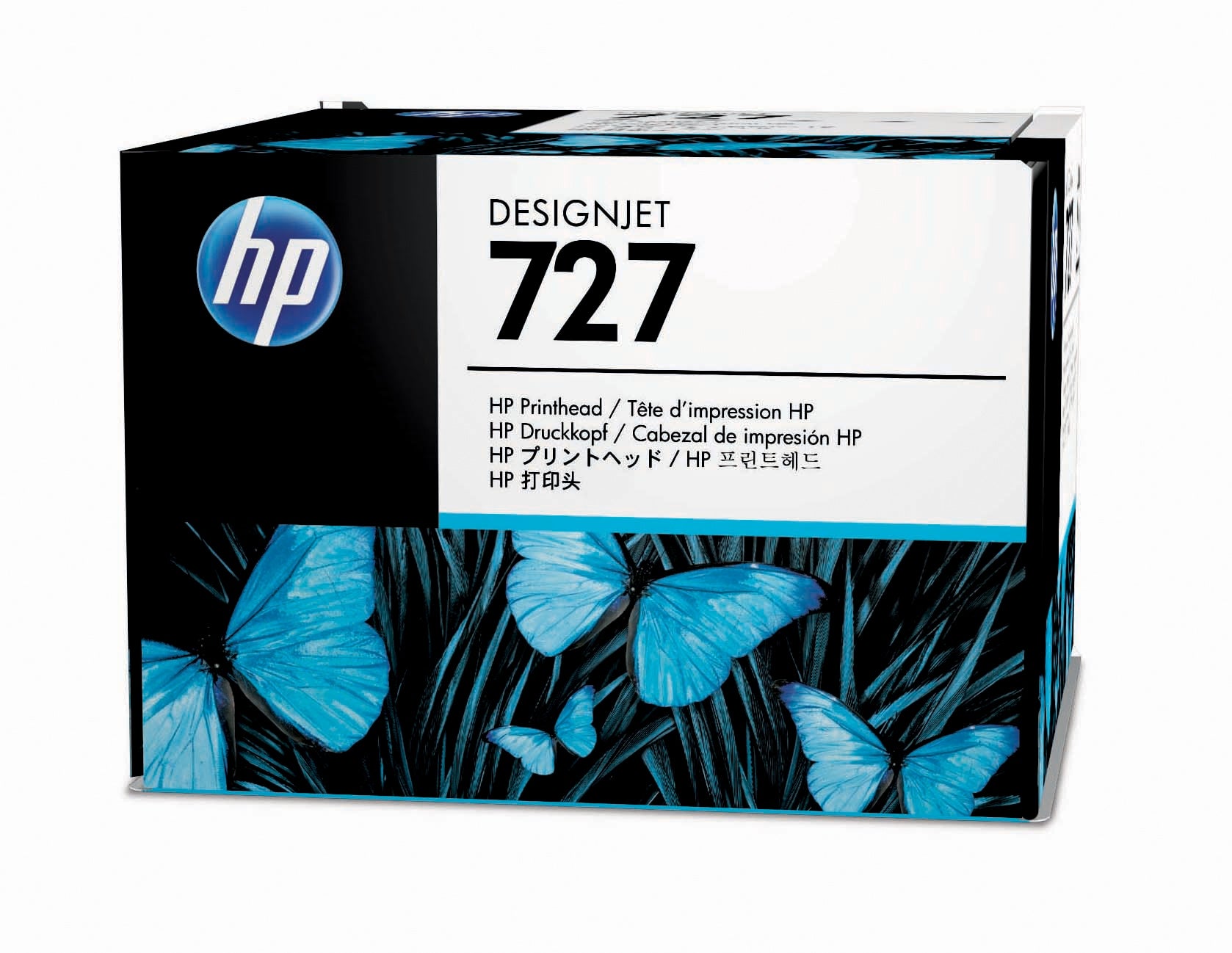 HP 727 original printhead B3P06A black and colour standard capacity 1-pack