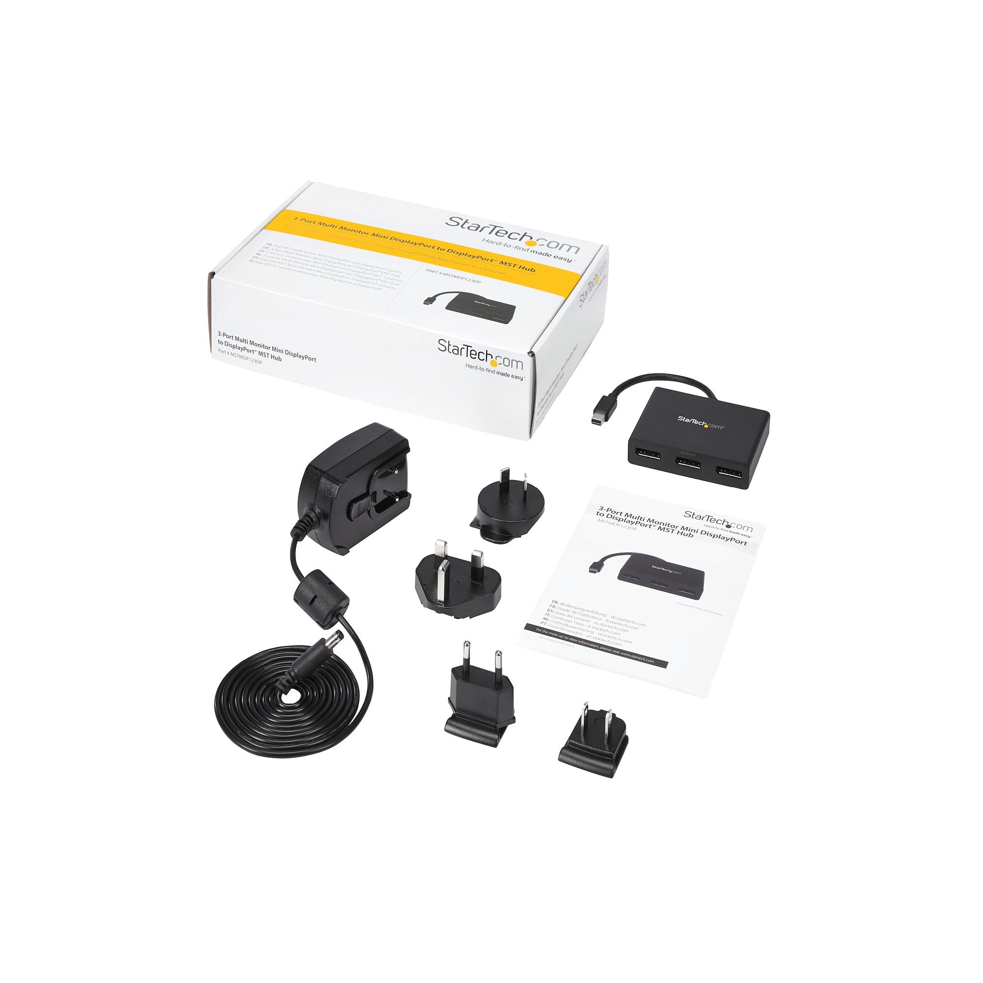 MST Hub - mDP to 3x DisplayPort