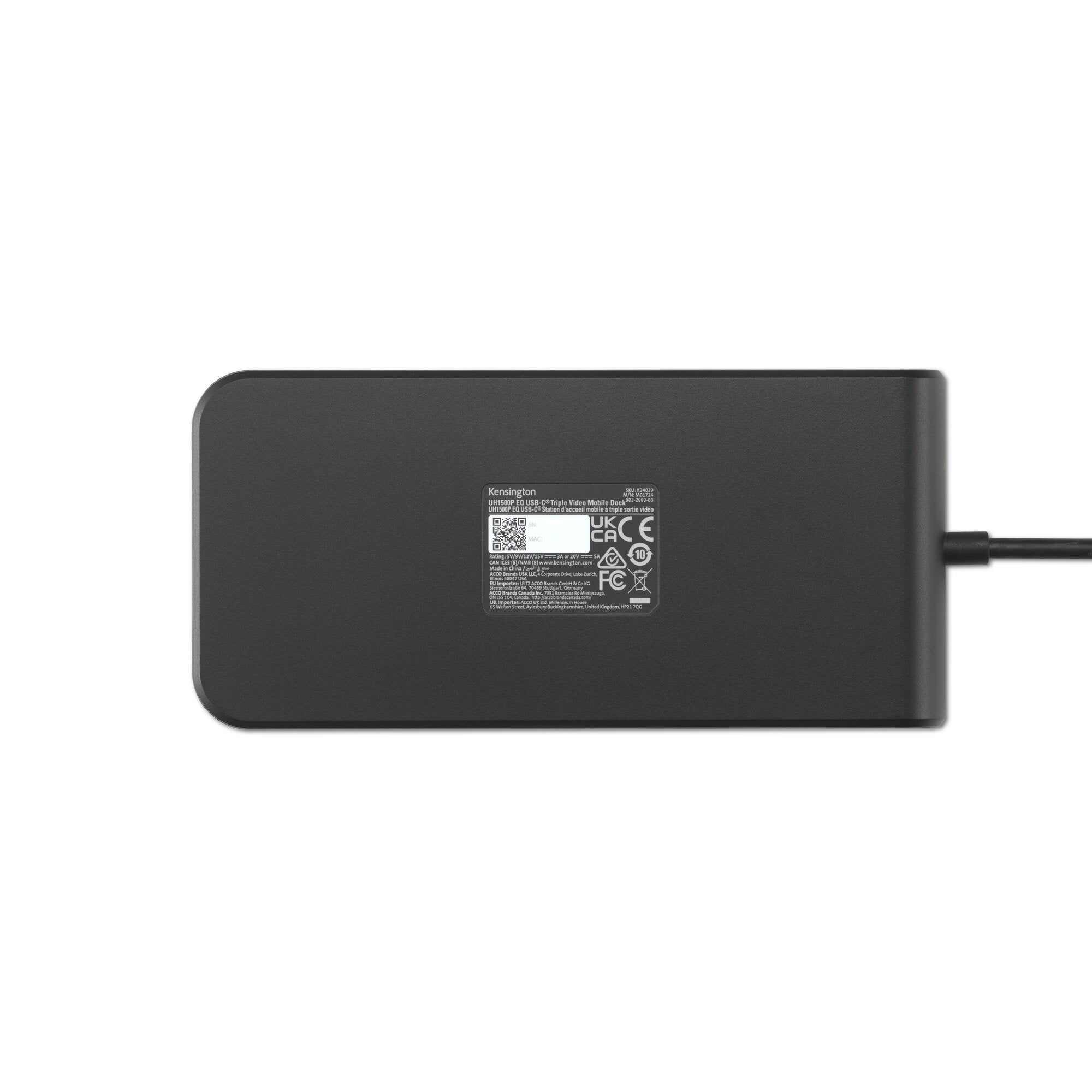 Kensington UH1500P EQ USB-C Dock