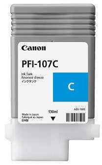 CANON PFI-107C cartouche d encre cyan capacité standard 130ml pack de 1