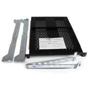 2U Adjustable Vented Sliding Rack Shelf