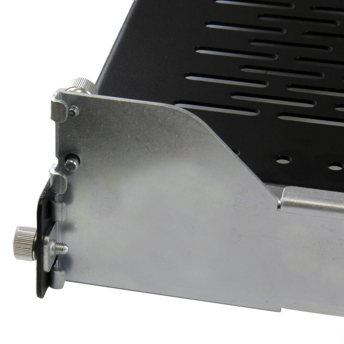 2U Adjustable Vented Sliding Rack Shelf