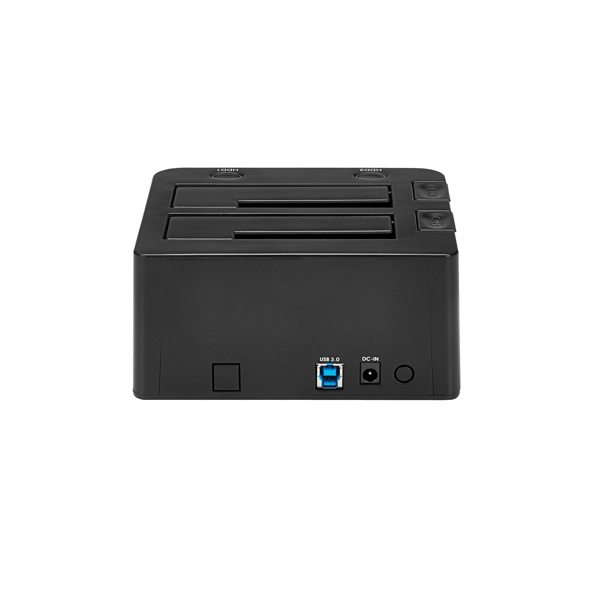USB 3.0 Dual SATA HDD/SSD Dock w/UASP
