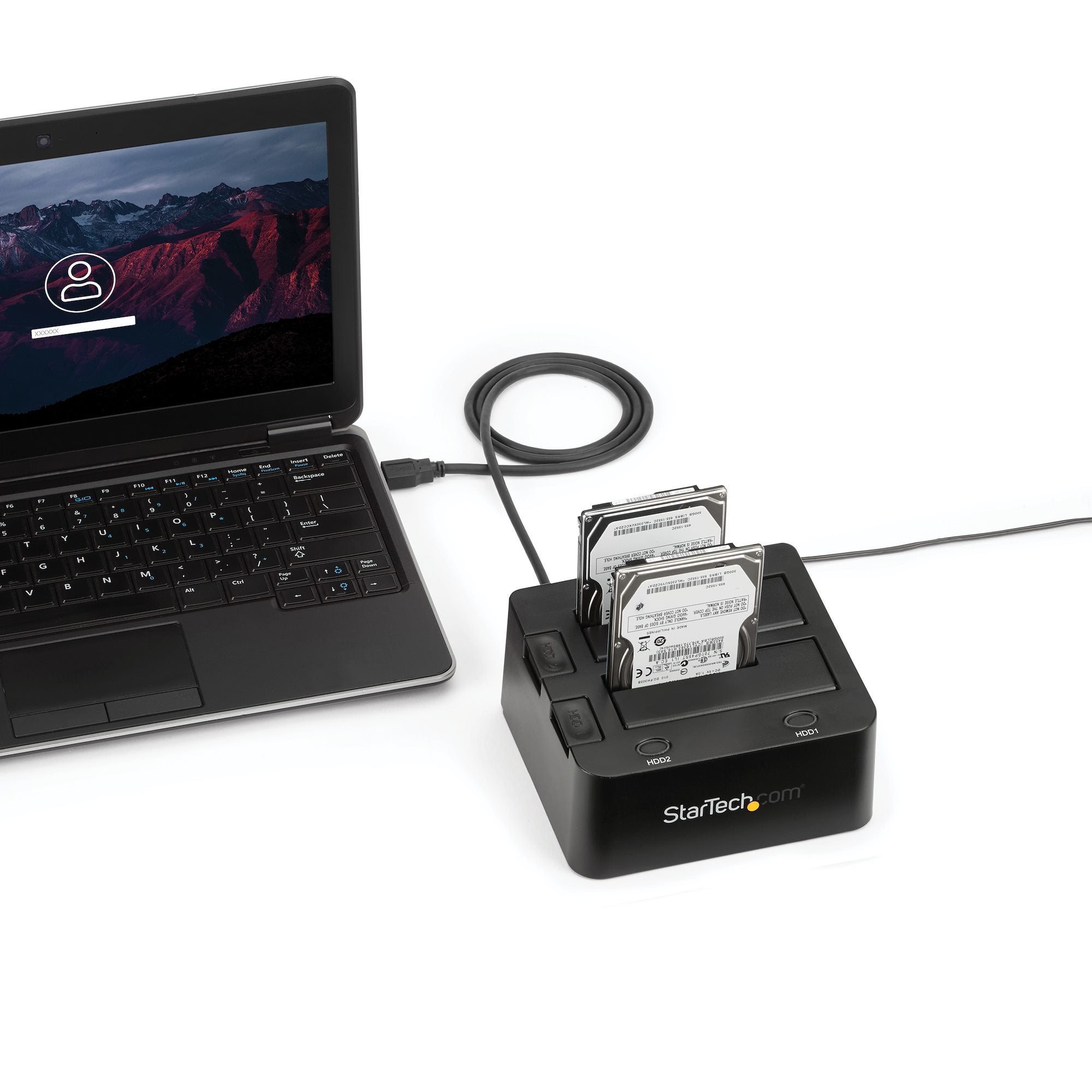USB 3.0 Dual SATA HDD/SSD Dock w/UASP