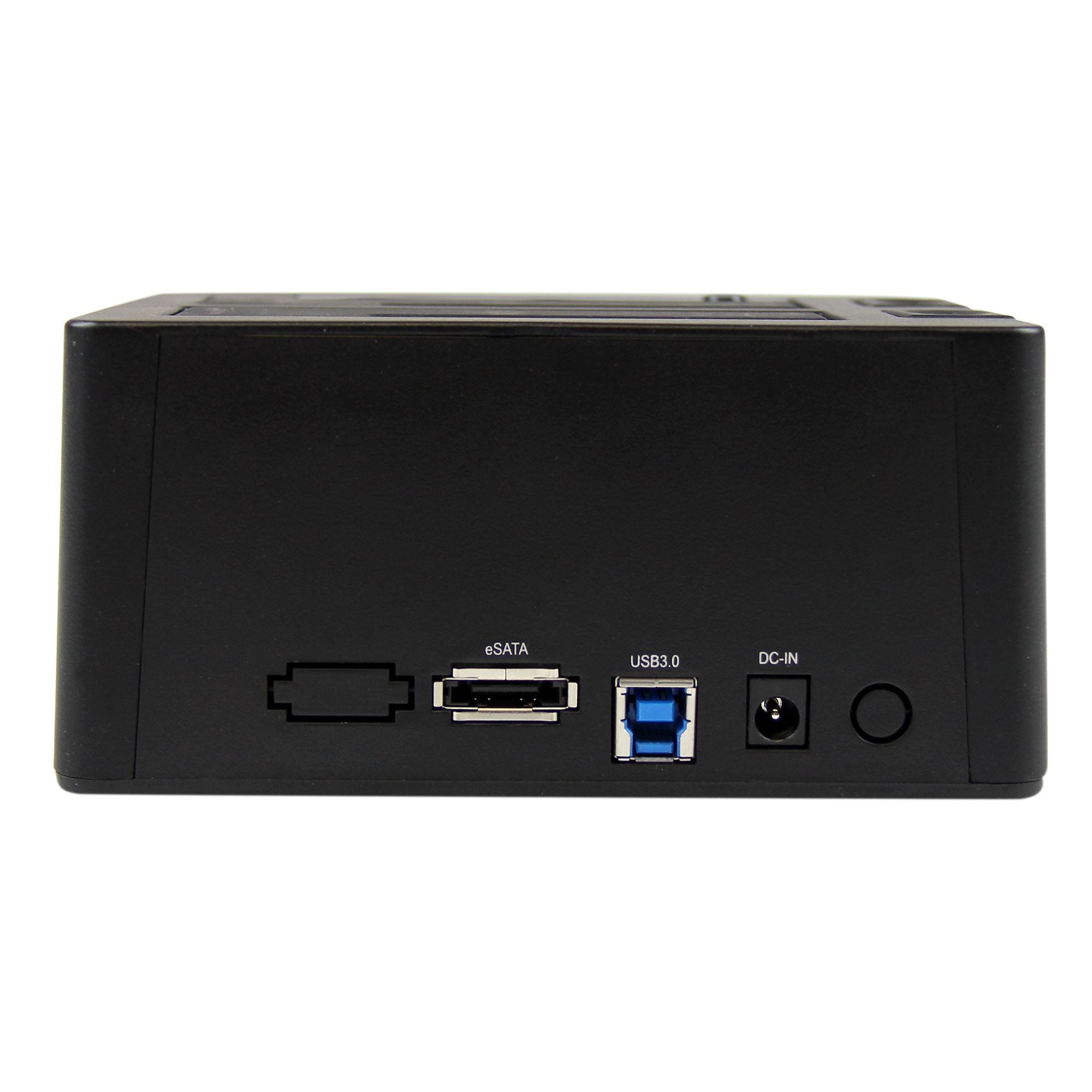 USB 3.0/eSATA Dual HDD/SSD Dock w/UASP