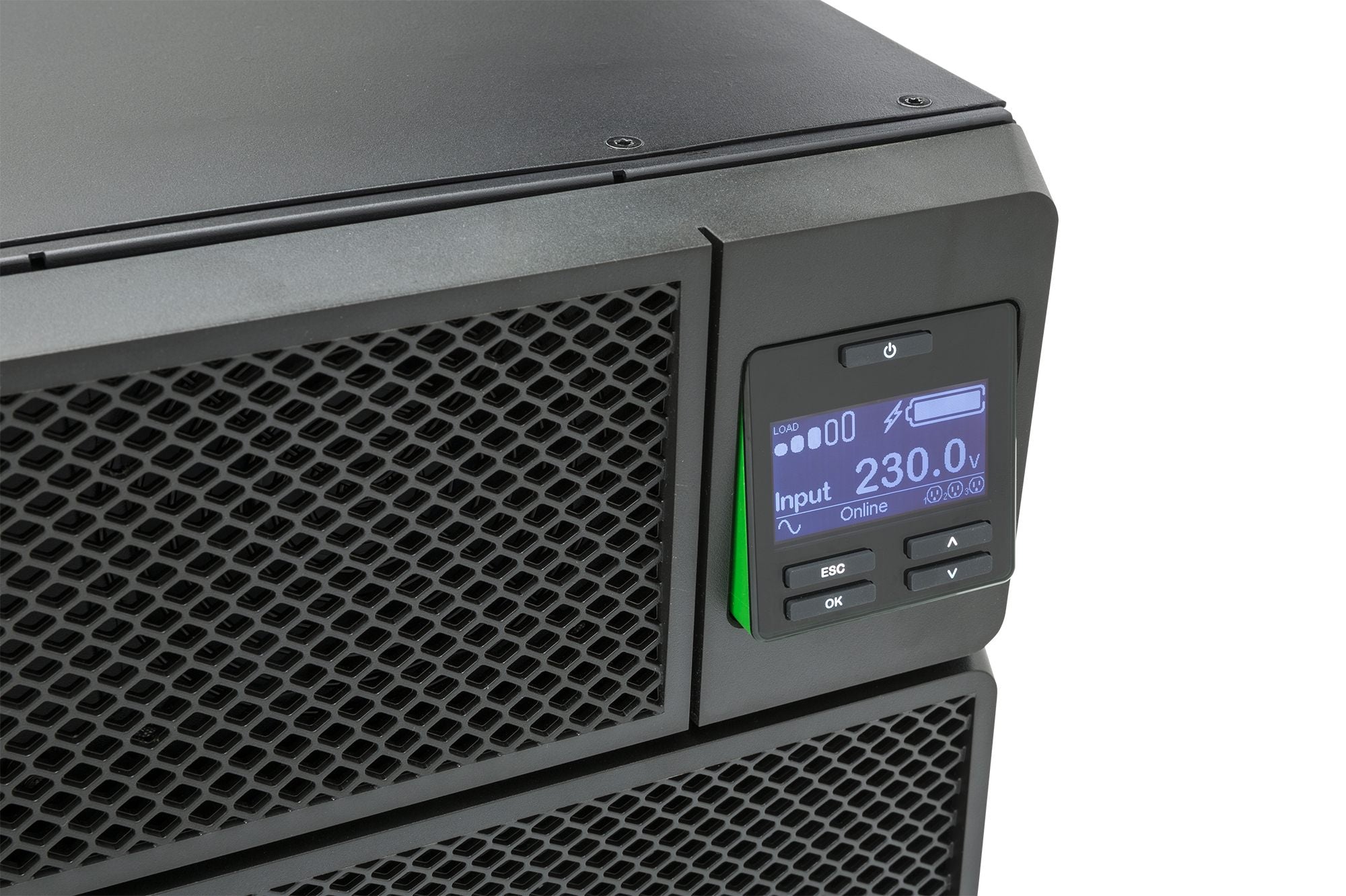 APC Smart-UPS SRT 6000VA RM UPS rack-mountable AC 230V 6000Watt 6000VA Ethernet 10/100 USB output connectors 13 4U Black