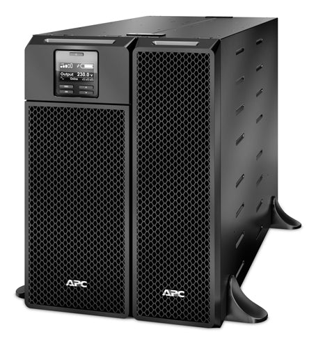 APC Smart-UPS SRT 6000VA UPS AC 230V 6000Watt 6000VA Ethernet 10/100 USB output connectors 13 Black
