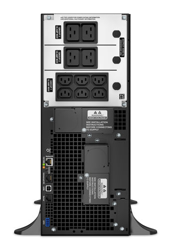APC Smart-UPS SRT 6000VA UPS AC 230V 6000Watt 6000VA Ethernet 10/100 USB output connectors 13 Black