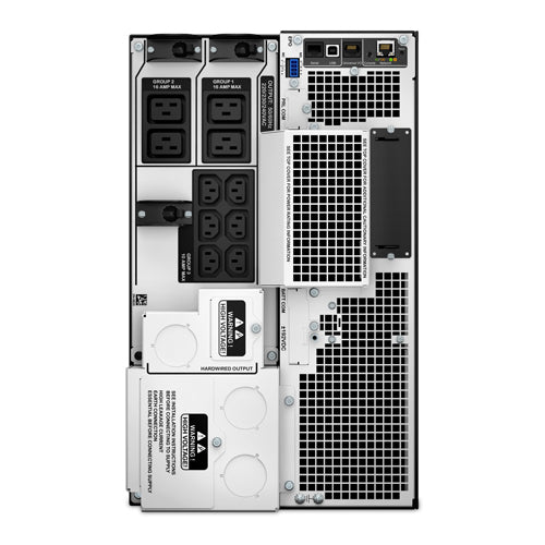 APC Smart-UPS SRT 8000VA UPS Rack AC 230V 8000Watt 8000VA Ethernet 10/100 USB output connectors 14 6U Black