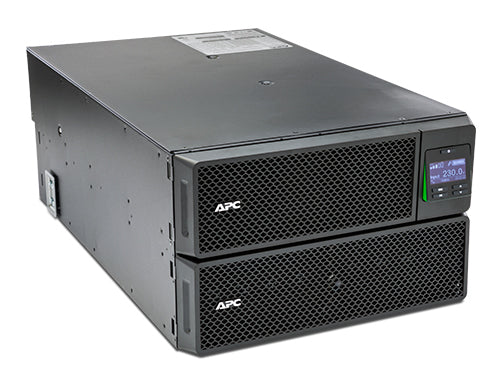 APC Smart-UPS SRT 8000VA RM UPS rack-mountable AC 230V 8000Watt 8000VA Ethernet 10/100 USB output connectors 14 6U Black