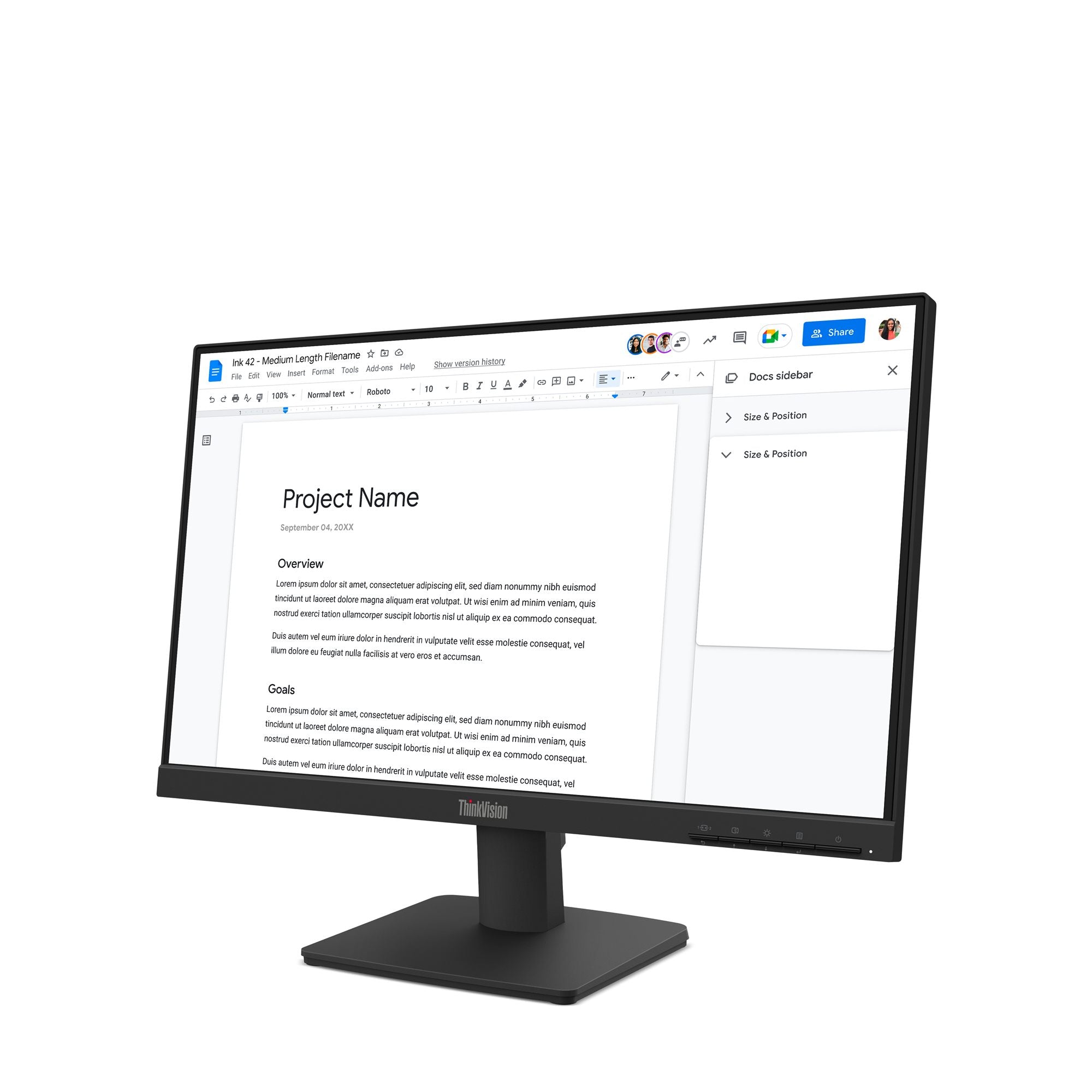 LENOVO ThinkVision S22-4e 21.5p Monitor HDMI